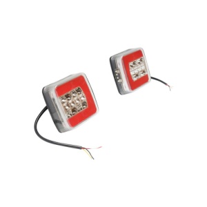 Lampa stop remorca cu Leduri 12/24 V set 106.4x98.8x35mm Cod: BK69018 - Img 3