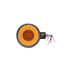 Lampa sub oglinda gabarit portocalie lumina LED tip neon Cod: FR-0332 - Img 1
