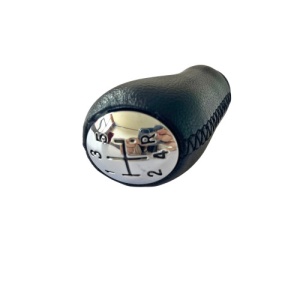 Maner schimbator imitatie piele compatibil Dacia Logan / Renault Megane / Clio cu 2 adaptoare pentru 5 si 6 viteze Cod: SC-54 - Img 2