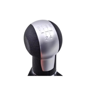Maner si manson schimbator auto imitatie piele compatibil Seat Altea ,Leon, Toledo III 5 viteze Cod: SC-191 - Img 3