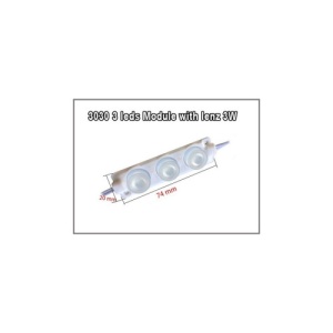 Modul LED 3 SMD 3W 12V Cod: 7520-3LED-3030 - Img 1