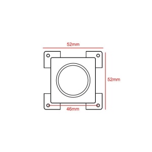 Mufa priza bricheta 120W 10A 12V incastrabila Cod: DS1201 - Img 5