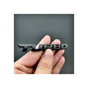 Ornament metalic "TURBO" 13cmx1.8cm Cod: JS-13 - Img 2