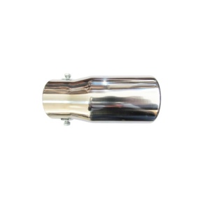 Ornament toba inox Premium, intrare 6.5 cm, lungime 15.5 cm, diametru exterior 7.5 cm Cod: 7657 - Img 1