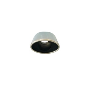 Ornament toba inox premium, intrare 6 cm, iesire 11.5 cm, lungime 14.5 cm Cod: 018 - Img 2