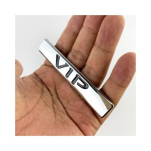 Ornament VIP metalic 9,4x1,6cm Cod: JST-08 - Img 3