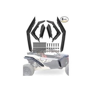 Overfendere aparatori noroi fata + spate compatibile MAVERICK X3 cu 2 locuri sau 4 locuri Cod: RZR-083 - Img 2