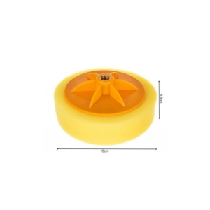 Pad abraziv din burete pentru polishare,cu suport si adaptor diametru 125 mm Cod: PGP03 - Img 4