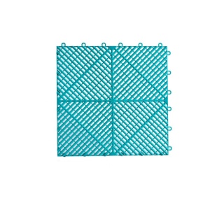 Pardoseala modulara ventilata 40x40x1,8cm Culoare Verde Turcoaz Cod: PM10031 - Img 1