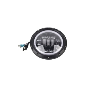 Proiector LED 7 inch 2 faze , lumina de zi DRL si semnalizare compatibil Jeep 12V Cod: ZC-7WY - Img 2