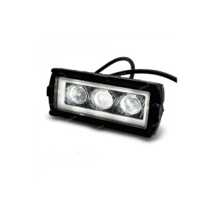 Proiector LED cu angel eyes DRL alb 1000lm Cod: ZC-3WYB - Img 1