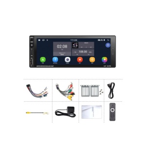 Radio MP3,MP5 Player 1DIN ANDROID 6,86inch 12V 2+32G cu bluetooth si carplay Cod: 6822A - Img 3