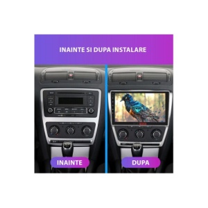 Rama Navigatie 10" cu cablaj si modul canbus compatibila Skoda Octavia II 2009-2013 Cod: NV3179 / GR1 - Img 5