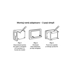 Rama Navigatie 9" cu cablaj si modul canbus compatibila Dacia Jogger 2021-> Cod: NV3038/ GR3 - Img 3