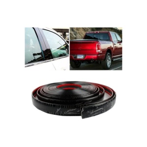 Rola ornament auto negru 8m x 40mm, Cod: 140A - Img 2