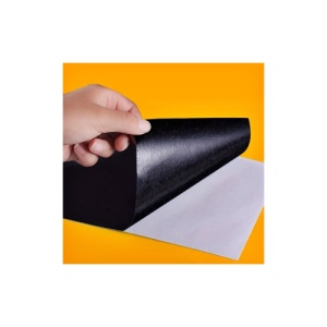 Set 10 plasturi rezistenti la apa Super Adeziv Flex Tape culoare negru 10cmx10cm Cod: AT114 - Img 1