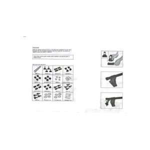 Set 2 bare portbagaj transversale cu trei tipuri de prindere 120cm Cod: CP-215 - Img 2