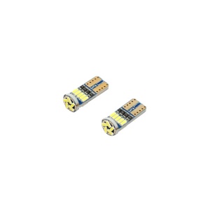 Set 2 becuri LED SMD 12V T10 0,05A lumina rece Cod: BK80042 - Img 2
