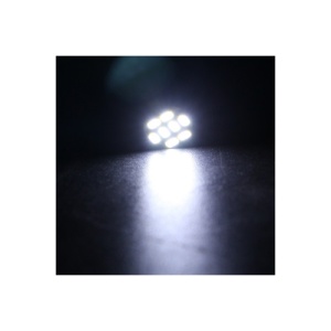 Set 2 becuri T10 LED 8SMD 1206 12V lumina alba 32 lumen Cod: 12034W - Img 3