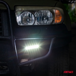 Set 2 proiectoare DRL 12/24V, 5 LED-uri, DRL506HP Amio Cod: 01522 - Img 3