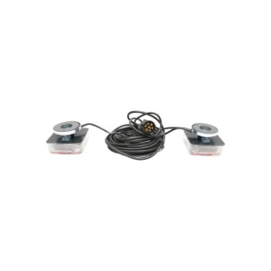 Set lampi LED magnetice pentru remorca, fisa 7 pini, cablu intre stopuri de 2,5m, cablu fisa 7.5m 12V Cod: BK69079 - Img 2