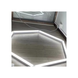 Set lumini LED hexagonale 42W 6000K alb rece pentru garaj/atelier Cod: HEX4 - Img 4