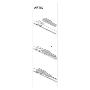 Stergator parbriz sofer AUDI A3 08/2012-> COD:ART50 26" - Img 2