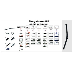 Stergator universal plat LUX cu 7 adaptoare compatibil cu majoritatea autoturismelor - Img 2