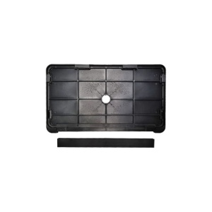 Suport numar inmatriculate Moto cu capac detasabil in fata 25x15cm - Img 3