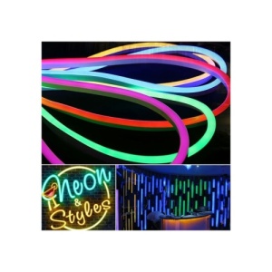 Banda LED Neon Flex 5 metri, 12V. Cod: JSUNSPT-NEON-2835-1-12V - Img 1
