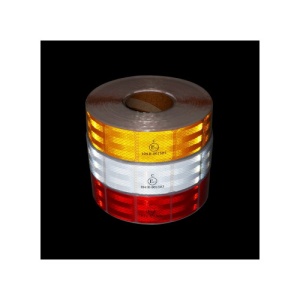 Banda reflectorizanta intrerupta Premium omologata U.E. galben Cod: RI01Y - Img 3