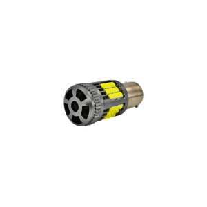 Bec auto o faza BA15S 3030 36SMD 30W CANBUS cu ventilator, 12Vâ€“24V, nonpolar, lumina alba 3000 lm Cod: JSUN58 - Img 2