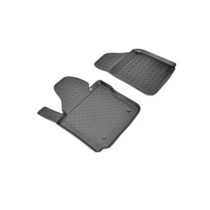 Covoare cauciuc tavita pentru fata compatibile Volkswagen Caddy III 2004-2015 Cod: 2D 3688â€‹ / A20 - Img 1
