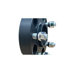 Distantier jante auto 5x112 30mm Negru , prindere dubla cu piulite incluse M14x1.5 , 66.6-57.1 Cod: DST3007 - Img 3