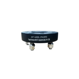 Distantier jante auto 5x120 25mm Negru , prindere dubla cu piulite incluse M14x1.5 74.1-72.6 Cod: DST3006 - Img 1