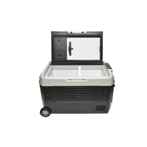 Frigider auto cu compresor 12-24-220V, 45W, capacitate 39.7L tip troler 726x390x443mm Cod: BK69605 - Img 3