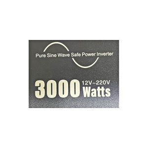 Invertor profesional 3000W 12V-220V 50 Hz Pur sinusoidal "Pur sine wave" Cod: LKP3000 - Img 5
