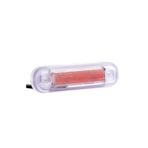 Lampa gabarit 110x30.5, LED, rosie, 12-36V, Fristom Cod: FT-045C - Img 1