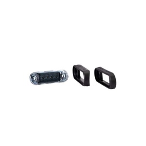 Lampa gabarit, 84x27, LED, slim,alba,2 garnituri FRISTOM (geam fumuriu) Cod: FT-073B - Img 3