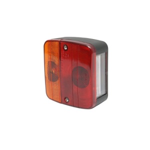 Lampa stop remorca camion stanga/dreapta cu iluminare numar 105x97x49mm Cod: BK69031 / DISSA91 - Img 2
