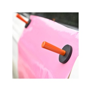 Magnet negru pentru montaj folie carbon Cod: L-444 - Img 5