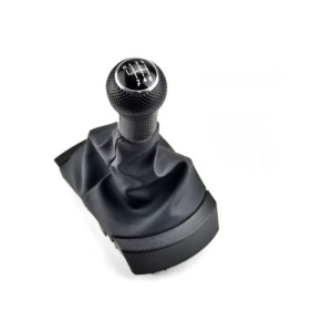 Maner si manson schimbator auto imitatie piele compatibil Seat Ibiza 2002-2008 Cod: SC-195 - Img 1
