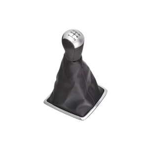 Maner si Manson schimbator imitatie piele compatibil Ford Focus MK2 2004-2008 5 viteze Cod: SC-151 - Img 1