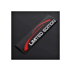 Ornament metalic "LIMITED EDITION" Negru 9cmx2,4cm Cod: ART-LE1B - Img 2