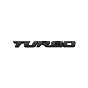 Ornament metalic "TURBO" 13cmx1.8cm Cod: JS-13 - Img 1