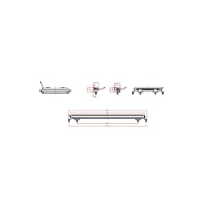 Proiector LED profesional cu pozitie alba / galbena 5700k (27 Led x 5W) Cod:KM2155-135W - Img 2