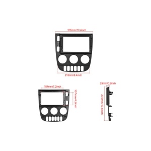 Rama Navigatie 9" cu cablaj si modul canbus compatibila Mercedes ML W163 1998-2005 Cod: NV3097/ GR2 - Img 7