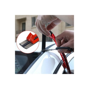 Rola ornament auto negru 8m x 40mm, Cod: 140A - Img 3