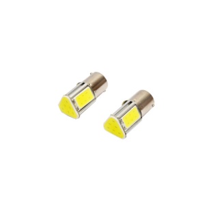 Set 2 becuri LED SMD 12V BAU15S 0,10A lumina rece Cod: BK80043 - Img 3