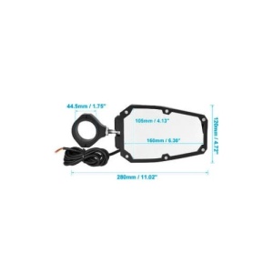 Set 2 oglinzi universale compatibile UTV sau Maverick X3 cu proiectoare Cod: FS-2024 - Img 8